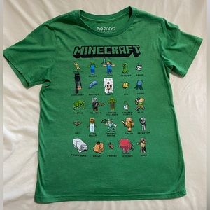 Mojang Studios Minecraft tee Boys Size LG